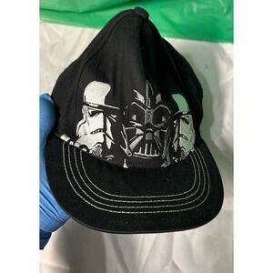 Star Wars Darth Vader Stormtrooper Black Snapback Hat Lucasfilm Cotton Cap